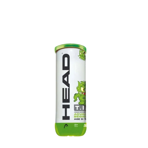 Head Tennis Balls Head T.I.P Green  3 Ball Can 578133