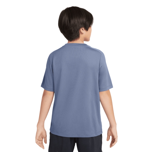 Nike Multi Dri-FIT Maglietta Bambino - World Indigo/White