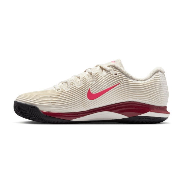 Nike Vapor 12 Clay - Pale Ivory/Rush Pink/Sail/Team Red