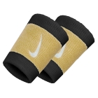 Nike Premier Polsini Lunghi - Black/Team Gold/White