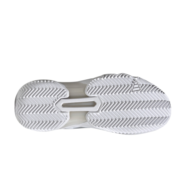adidas CourtJam Control 3 Clay - FTWR White/Silver Metal/Grey One