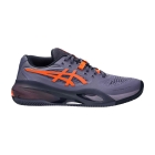Asics Gel Resolution X Clay - Greyish Purple/Nova Orange