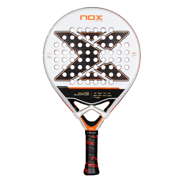 Racchetta Padel NOX Luxury NOX ML10 Quantum 3K Padel  White/Black PML10LUXQ25