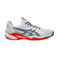 Asics Solution Speed FF 3 Clay - White/Greyish Purple