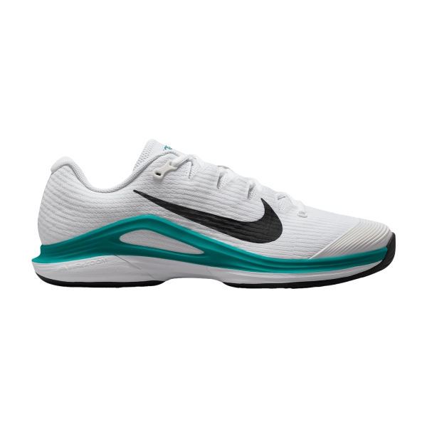 Scarpe Tennis Uomo Nike Vapor 12 HC  White/Black/Radiant Emerald FV5552104