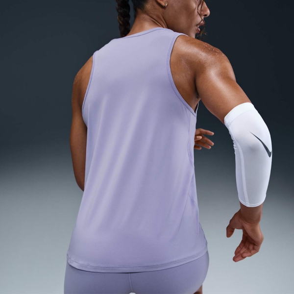 Nike One Classic Logo Canotta - Lilac Ice/White