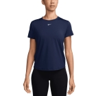Nike One T-Shirt - Midnight Navy/White