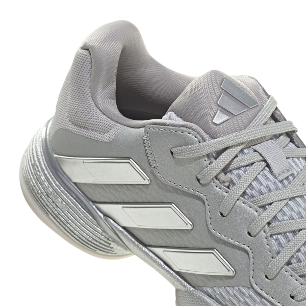 adidas Barricade Bambini - Silver Metallic/Dash Grey