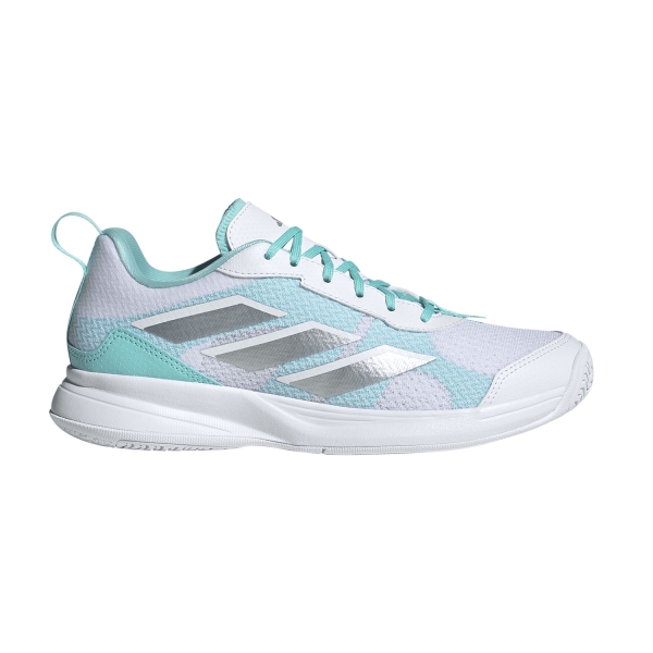 Calzado Tenis Mujer adidas AvaFlash  Cloud White/Silver Metallic/Flash Aqua JP9742