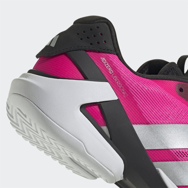 adidas adizero Ubersonic 5 - Lucid Pink/Silver Metallic/Core Black