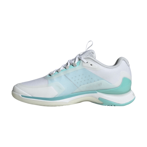 adidas Avacourt 2 - FTWR White/Silver Metallic/Flash Aqua