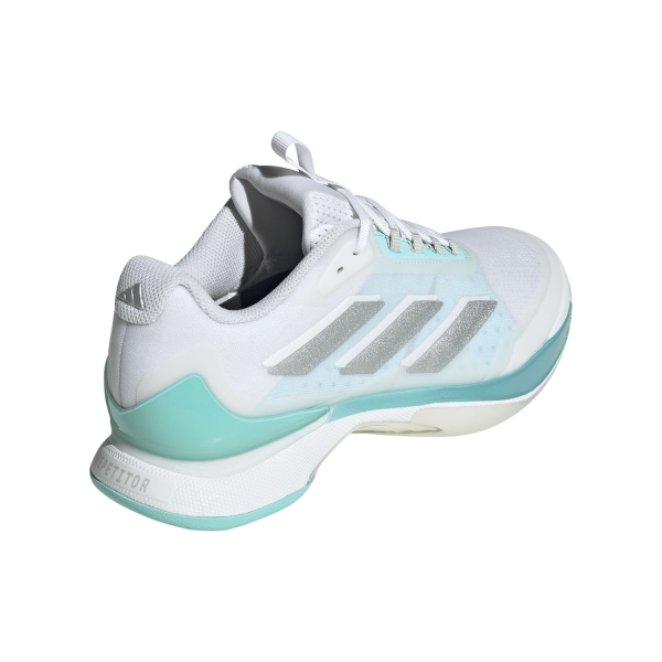 adidas Avacourt 2 - FTWR White/Silver Metallic/Flash Aqua
