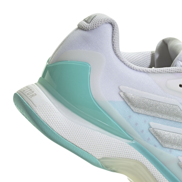 adidas Avacourt 2 - FTWR White/Silver Metallic/Flash Aqua
