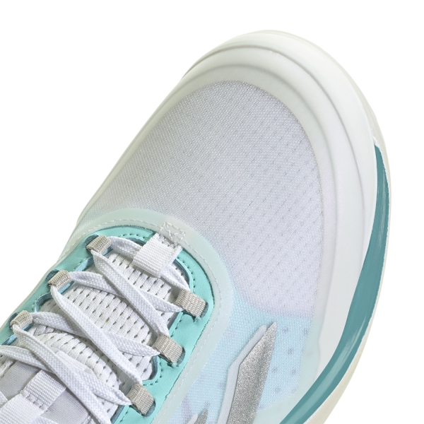 adidas Avacourt 2 - FTWR White/Silver Metallic/Flash Aqua