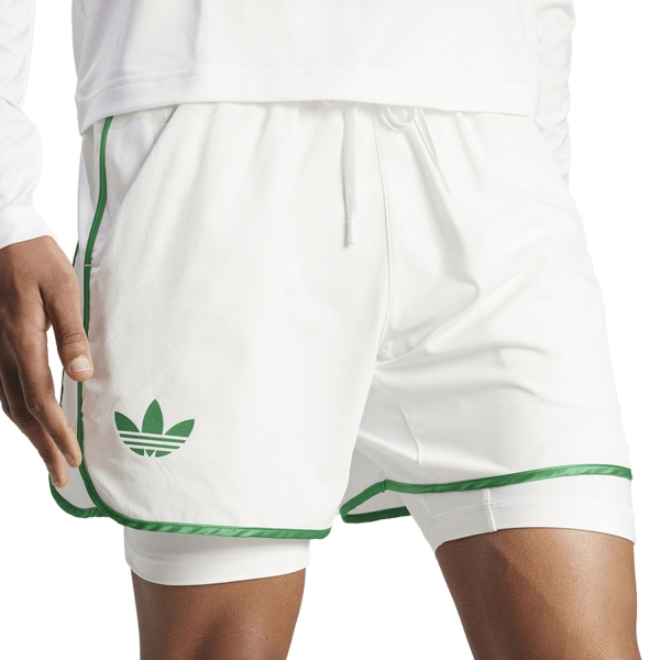Pantaloncini Tennis Uomo adidas Climacool 5in Pantaloncini  White KA8050