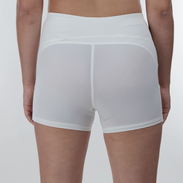 Mizuno Pro 4in Pantaloncini - White