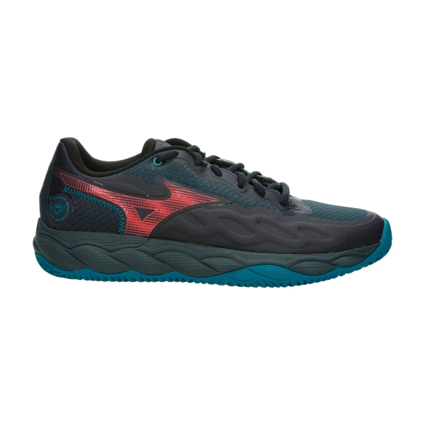 Calzado padel Mizuno Wave Enforce Court Padel  Salute/Hibiscus/Enamel Blue 61GB243707