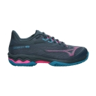 Mizuno Wave Exceed Light 2 Padel - Midnight Navy/Fuchsia Purple/Enamel Blue