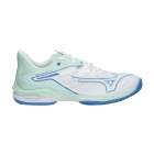 Mizuno Wave Exceed Tour 6 Clay - White/Frontier Blue/Bay