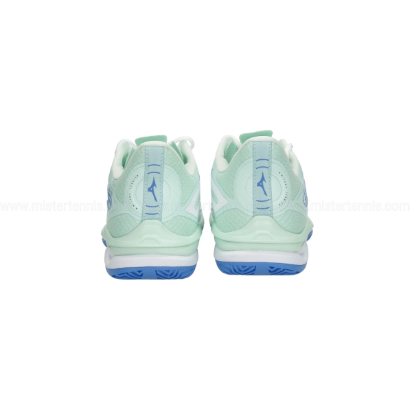 Mizuno Wave Exceed Tour 6 Clay - White/Frontier Blue/Bay