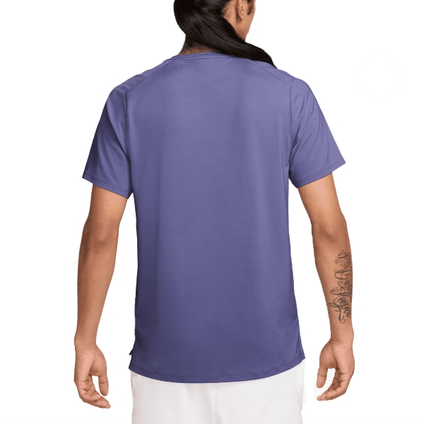 Nike Court Advantage Dri-FIT T-Shirt - Dusty Amethyst/White