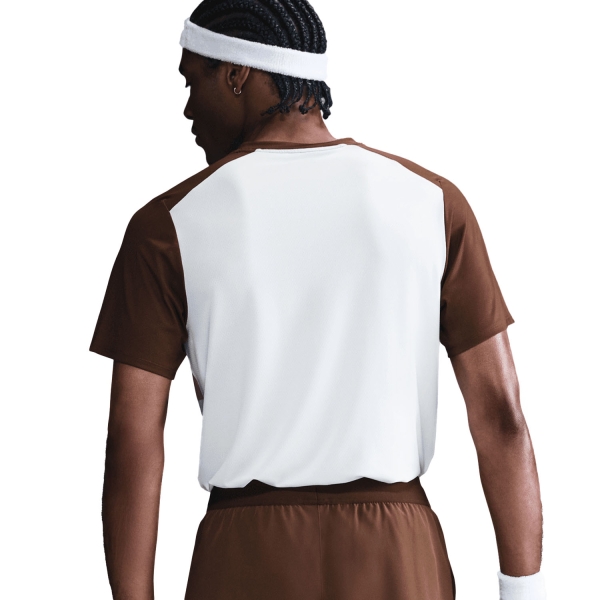 Nike Court Advantage T-Shirt - Cacao Wow/White