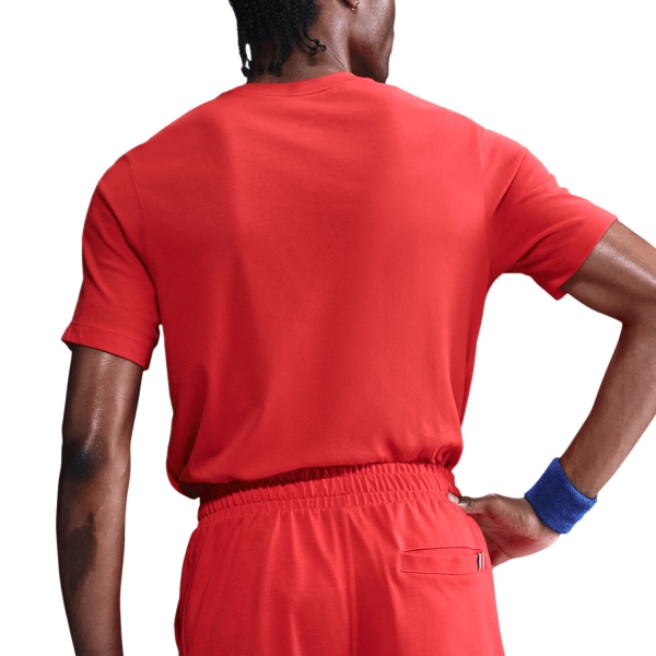 Nike Court Dri-FIT Logo Maglietta - Light Crimson
