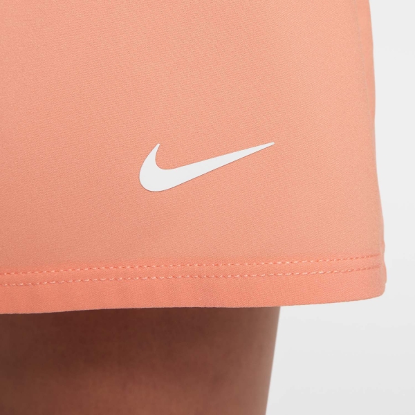 Nike Dri-FIT 3in Pantaloncini Bambina - Apricot Agate/White