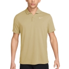 Nike Dri-FIT Solid Logo Polo - Parachute Beige/White
