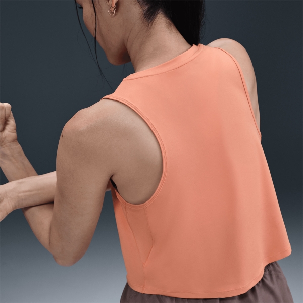 Nike One Classic Pro Top - Apricot Agate/White