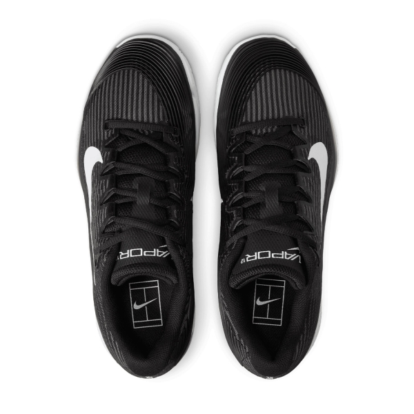 Nike Vapor 12 Clay - Black/White/Dark Smoke Grey