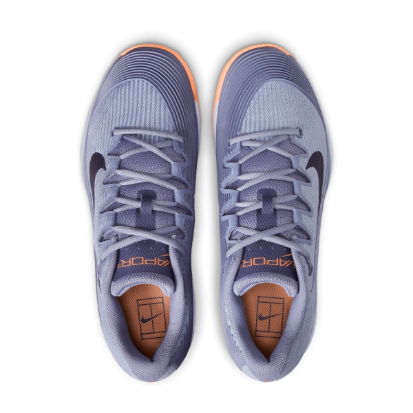 Nike Vapor 12 Clay - Ashen Slate/Obsidian/Light Armory Blue