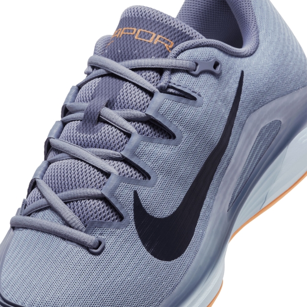 Nike Vapor 12 Clay - Ashen Slate/Obsidian/Light Armory Blue