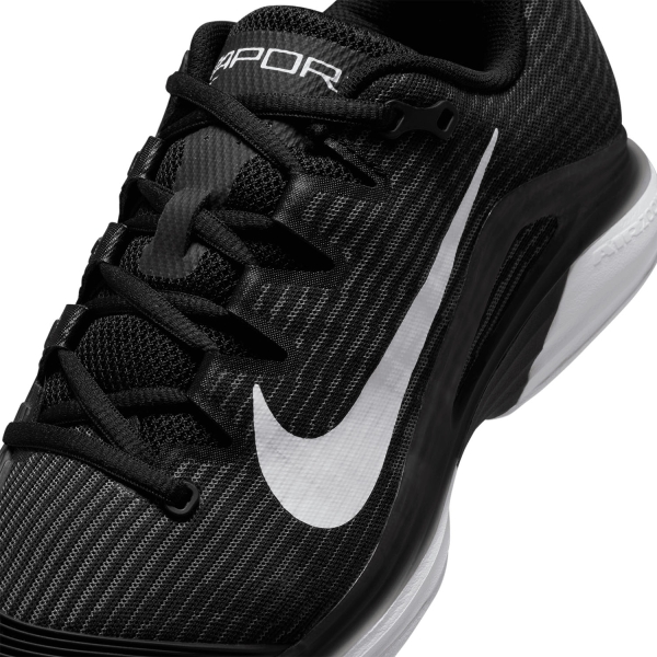 Nike Vapor 12 Clay - Black/White/Dark Smoke Grey