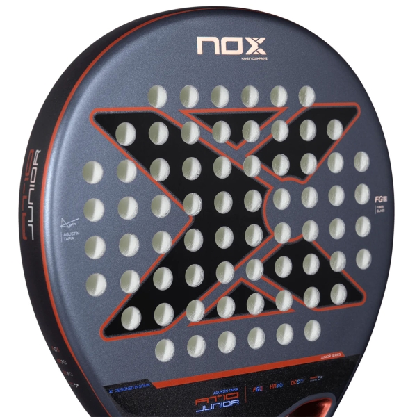 NOX AT10 Genius JR Padel - Grey/Orange