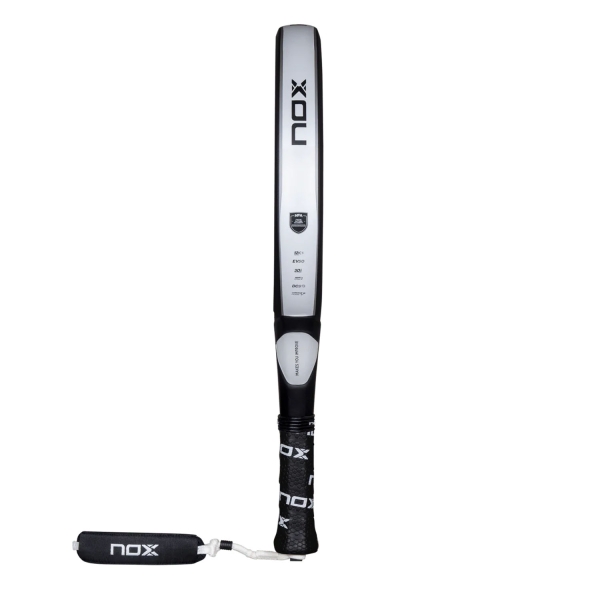 NOX Future Control 12K Alum Padel - Black/Silver