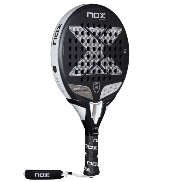 NOX Future Control 12K Alum Padel - Black/Silver