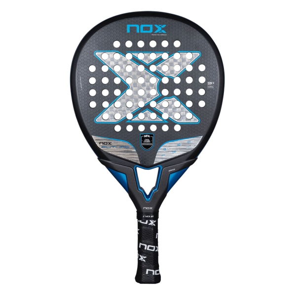 Pala NOX NFA NOX Future Hybrid 12K Alum Padel  Black/Blue/Silver PFUTHYB25