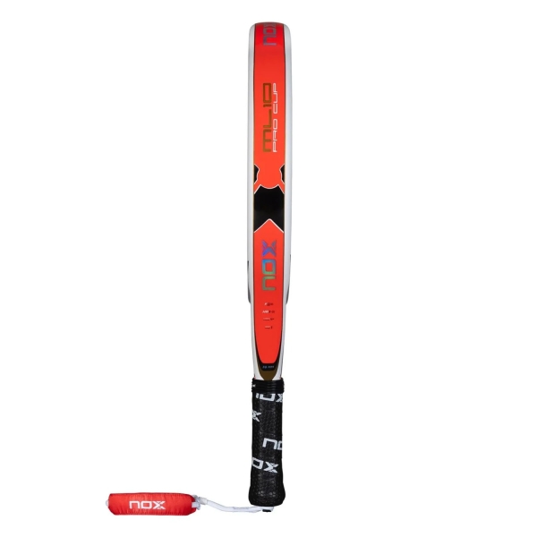 NOX ML10 Pro Cup Padel - White/Gold/Red