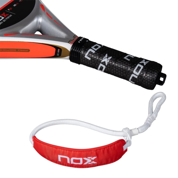 NOX ML10 Pro Cup Padel - White/Gold/Red