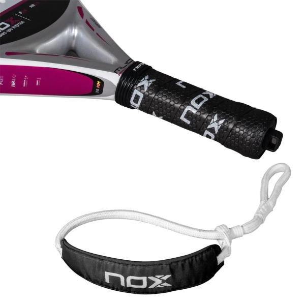 NOX ML10 Pro Cup Silver Padel - White/Purple