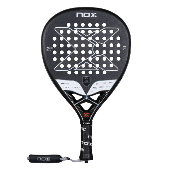 NOX NextGen Pro Attack 3K Padel - Black/White