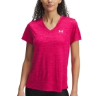 Under Armour Tech Twist Classic Camiseta - Shaded Fuchsia/White