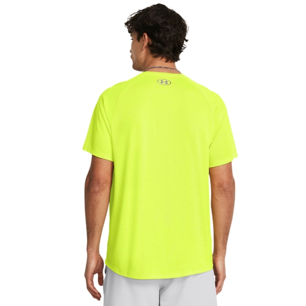 Under Armour Textured Maglietta - High Vis Yellow/Silica Green