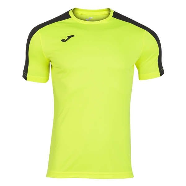 Tennis Polo and Shirts Boy Joma Academy III TShirt Boys  Fluor Yellow/Black 101656.061