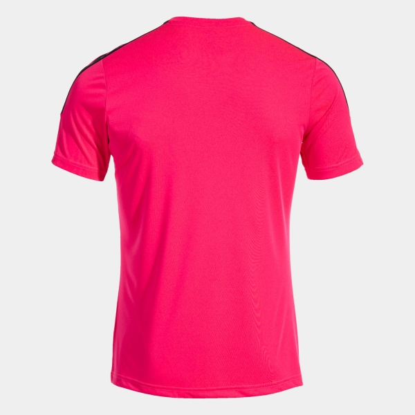 Joma Kids Olimpiada T-Shirt - Fuchsia/Black