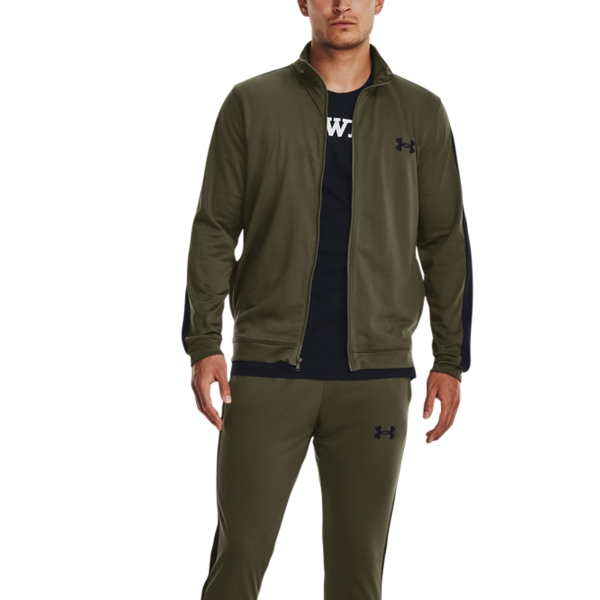 Chándales Tenis Hombre Under Armour Knit Traje  Marine Od Green/Black 13571390390