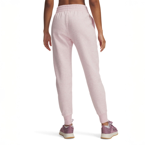 Under Armour Rival Fleece Pants - Prime Pink Light Heather/Prime Pink