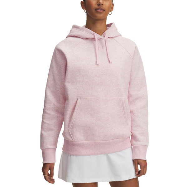 Maglie e Felpe Tennis Donna Under Armour Rival Fleece Felpa  Prime Pink Light Heather 13795000648