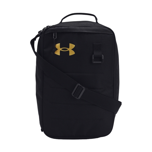 Tennis Bag Under Armour Contain Shoe Bag  Black/Metallic Gold 13819210001